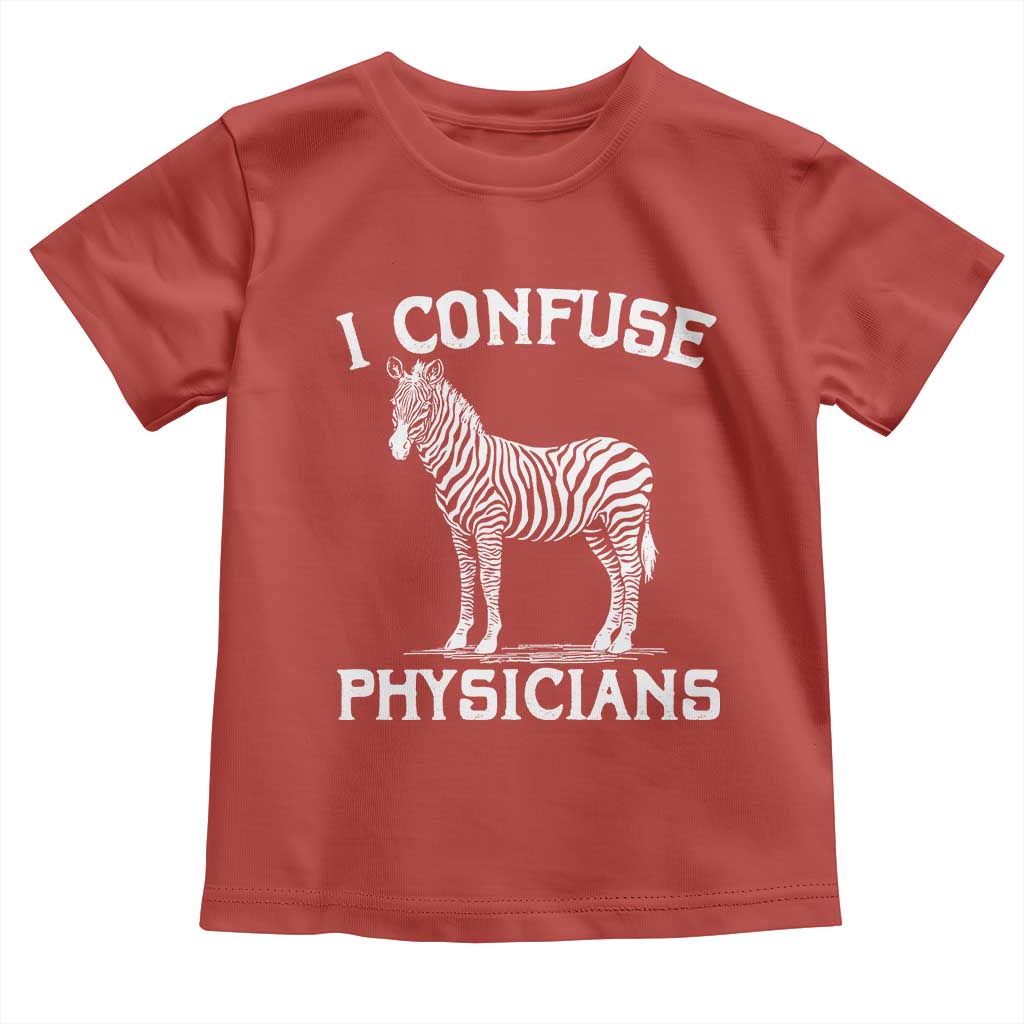 Rare Disease Awereness Toddler T Shirt Zebra Ribbon Cancer Warrior Gift TS10 Red Print Your Wear