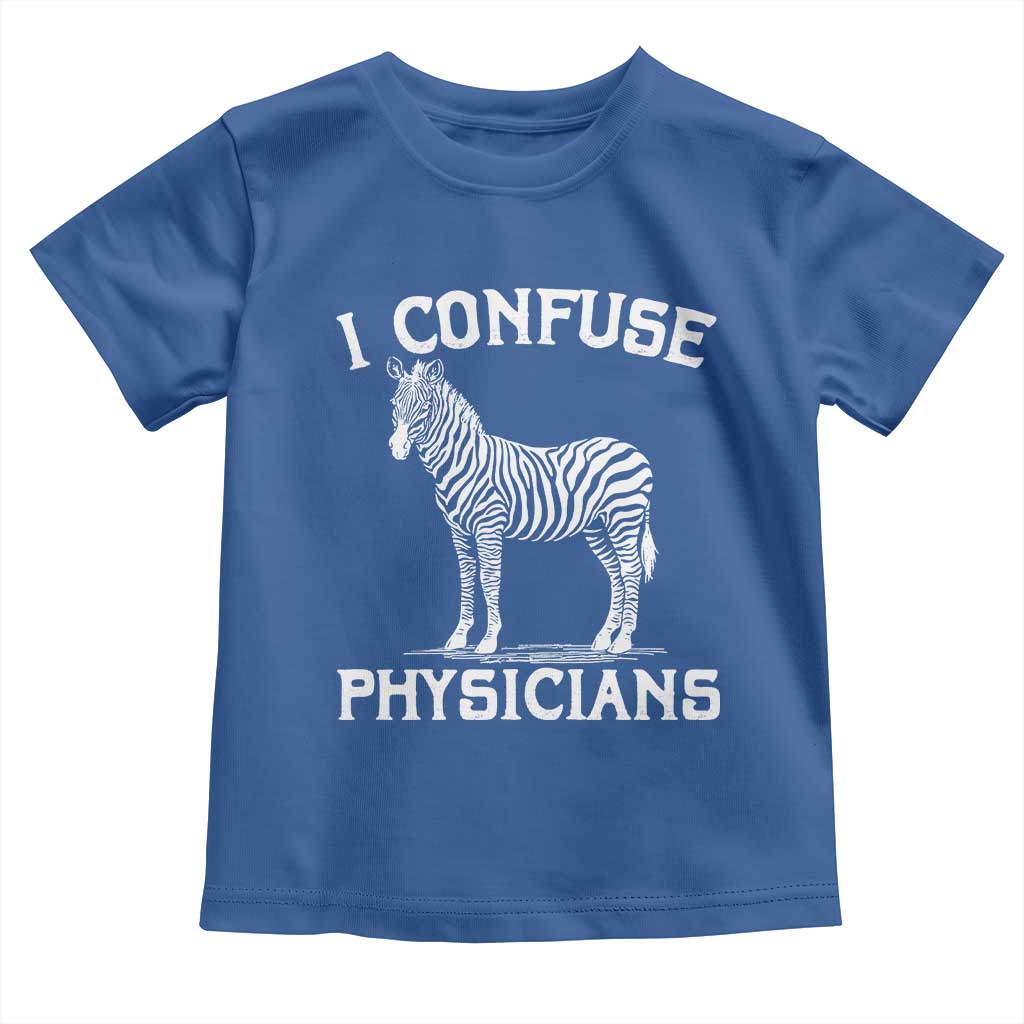 Rare Disease Awereness Toddler T Shirt Zebra Ribbon Cancer Warrior Gift TS10 Royal Blue Print Your Wear