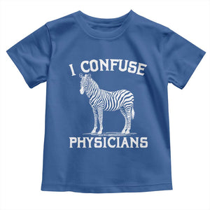 Rare Disease Awereness Toddler T Shirt Zebra Ribbon Cancer Warrior Gift TS10 Royal Blue Print Your Wear