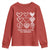 CHD Heart Disease Awareness Youth Sweatshirt In February We Wear Red TS10 Red Print Your Wear