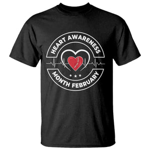 CHD Heart Disease Awareness T Shirt American Heart Health Month February TS10 Black Print Your Wear