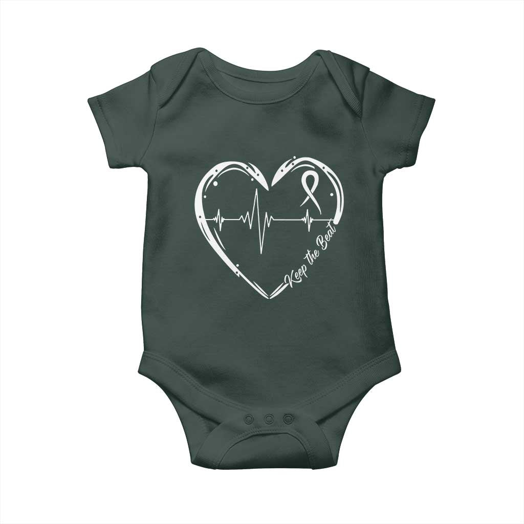 CHD Heart Disease Awareness Baby Onesie Wear Red Keep The Beat Heart Health TS10 Print Your Wear