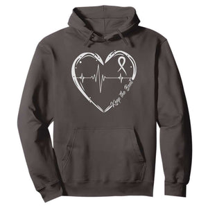 CHD Heart Disease Awareness Hoodie Wear Red Keep The Beat Heart Health TS10 Dark Chocolate Print Your Wear