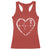 CHD Heart Disease Awareness Racerback Tank Top Wear Red Keep The Beat Heart Health TS10 Red Print Your Wear