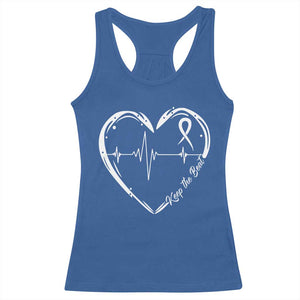 CHD Heart Disease Awareness Racerback Tank Top Wear Red Keep The Beat Heart Health TS10 Royal Blue Print Your Wear