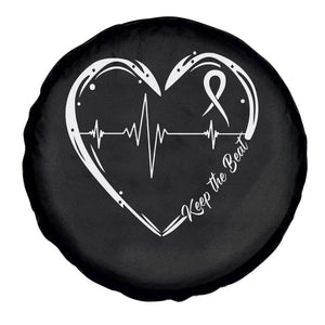 CHD Heart Disease Awareness Spare Tire Cover Wear Red Keep The Beat Heart Health TS10 Print Your Wear