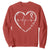 CHD Heart Disease Awareness Sweatshirt Wear Red Keep The Beat Heart Health TS10 Red Print Your Wear