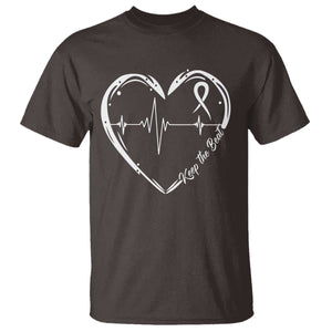 CHD Heart Disease Awareness T Shirt Wear Red Keep The Beat Heart Health TS10 Dark Chocolate Print Your Wear