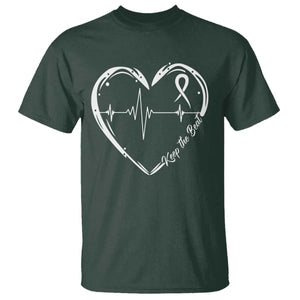CHD Heart Disease Awareness T Shirt Wear Red Keep The Beat Heart Health TS10 Dark Forest Green Print Your Wear
