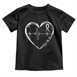 CHD Heart Disease Awareness Toddler T Shirt Wear Red Keep The Beat Heart Health TS10 Black Print Your Wear