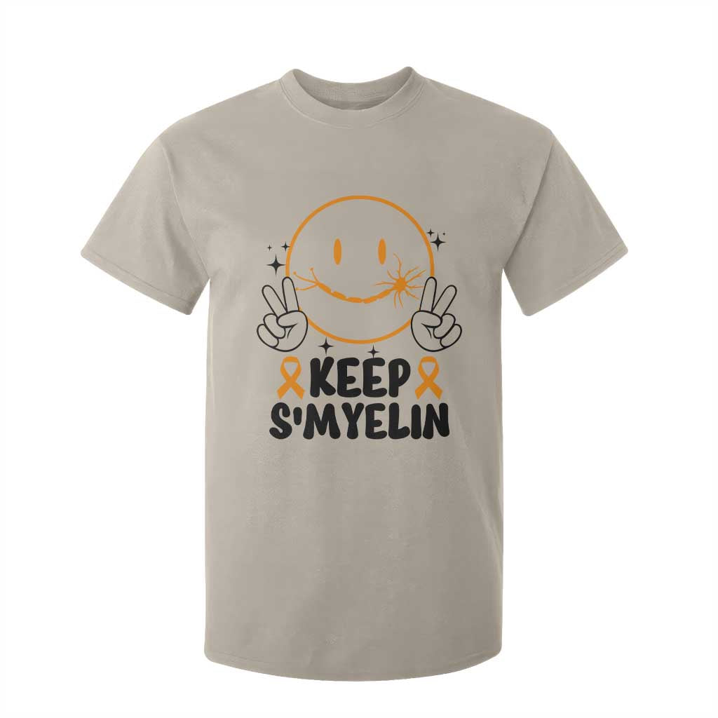Multiple Sclerosis Awareness T Shirt For Kid Keep Smyelin MS Support TS10 Sand Print Your Wear