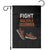 Fight MS Garden Flag Orange Ribbon Multiple Sclerosis Awareness TS10 Black Print Your Wear