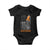 God Stronger Multiple Sclerosis Awareness Baby Onesie Orange Ribbon Christian US USA Flag American Christ Cross TS10 Black Print Your Wear