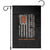 MS Support Squad Garden Flag Orange Ribbon Multiple Sclerosis Awareness USA Flag TS10 Black Print Your Wear