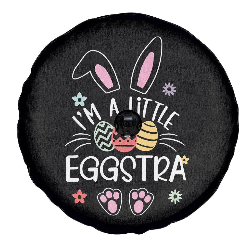 Funny Easter Spare Tire Cover Im A Little Eggstra Bunny Cute Kids Toddler TS10 Print Your Wear