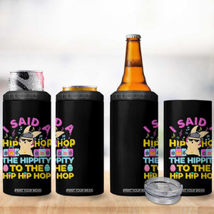 Funny Hip Hop Hippity Easter Bunny 4 in 1 Can Cooler Tumbler TS10 Print Your Wear