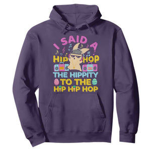 Funny Hip Hop Hippity Easter Bunny Hoodie TS10 Purple Print Your Wear