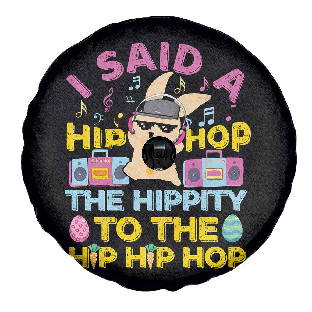 Funny Hip Hop Hippity Easter Bunny Spare Tire Cover TS10 Print Your Wear