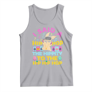 Funny Hip Hop Hippity Easter Bunny Tank Top TS10 Athletic Heather Print Your Wear