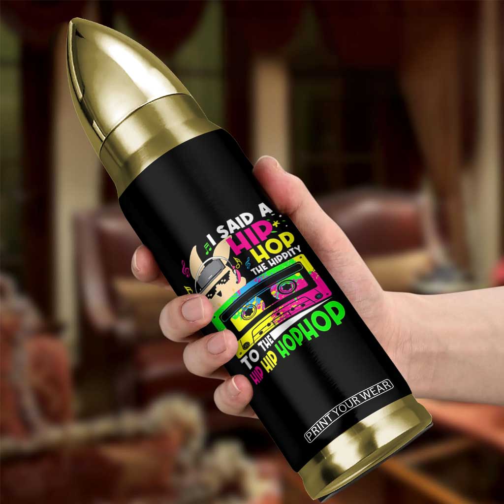Hip Hop Easter Bunny Bullet Tumbler Funny Hippity Cool Rabbit Lovers Toddler TS10 Print Your Wear