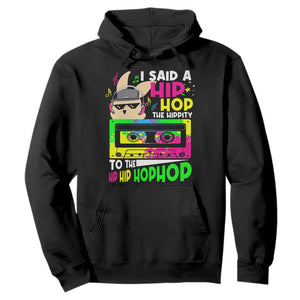Hip Hop Easter Bunny Hoodie Funny Hippity Cool Rabbit Lovers Toddler TS10 Black Print Your Wear