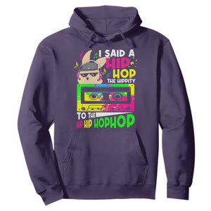Hip Hop Easter Bunny Hoodie Funny Hippity Cool Rabbit Lovers Toddler TS10 Purple Print Your Wear