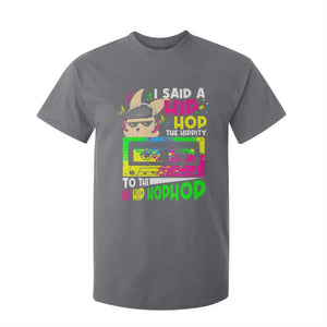 Hip Hop Easter Bunny T Shirt For Kid Funny Hippity Cool Rabbit Lovers Toddler TS10 Charcoal Print Your Wear