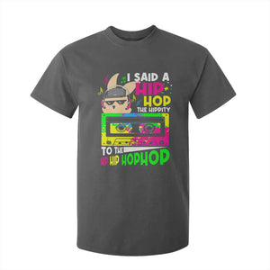 Hip Hop Easter Bunny T Shirt For Kid Funny Hippity Cool Rabbit Lovers Toddler TS10 Dark Heather Print Your Wear