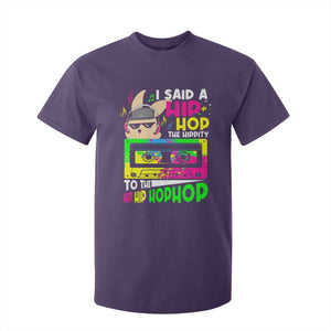Hip Hop Easter Bunny T Shirt For Kid Funny Hippity Cool Rabbit Lovers Toddler TS10 Purple Print Your Wear