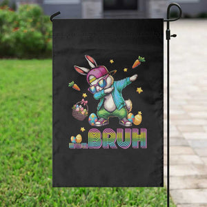 Bruh Dab Bunny Easter Garden Flag Funny 80s Retro Vintage Party Cool Rabbit TS10 Print Your Wear