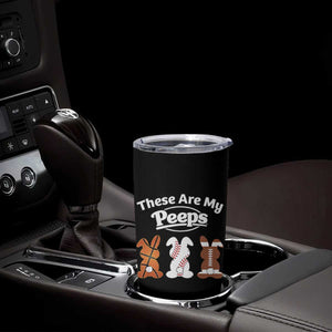 Baseball Basketball Football Easter Tumbler Cup Cute Bunny Game Day Sports These Are My Peeps TS10 Print Your Wear