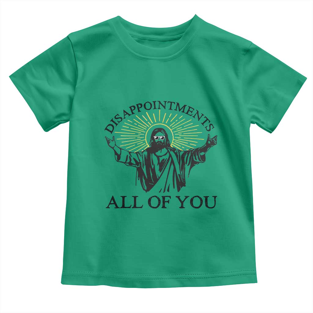 Retro Jesus Meme Toddler T Shirt Disappointments All Of You TS10 Irish Green Print Your Wear