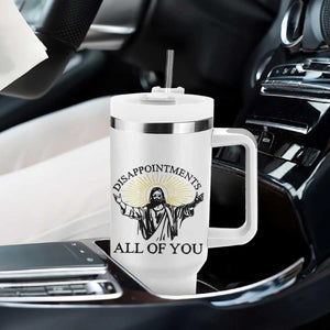Retro Jesus Meme Tumbler With Handle Disappointments All Of You TS10 Print Your Wear