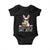 Easter Christian Baby Onesie No Bunny Loves Me Like Jesus TS10 Black Print Your Wear