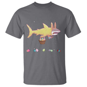 Funny Shark Easter T Shirt Cute Bunny Ears Eggs Hunting Teens Boys Kids TS10 Charcoal Print Your Wear