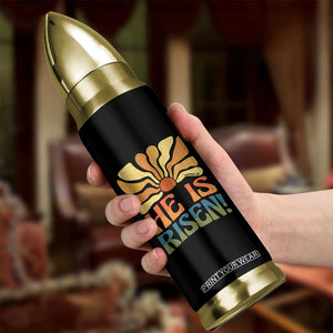 Retro Easter Bullet Tumbler Jesus He is Risen Matthew 28:6 Bible Verse Kids TS10 Print Your Wear