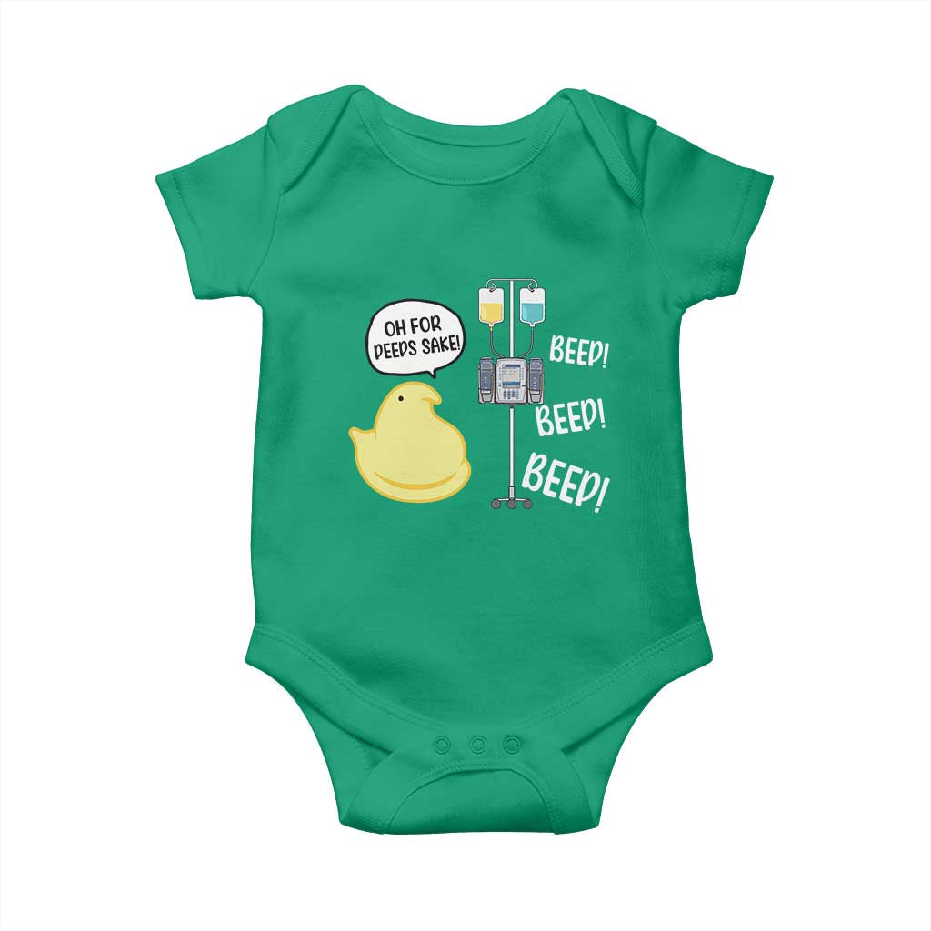 Bunny Nurse Baby Onesie Funny Peep Nursing Easter Nurse Gift TS10 Irish Green Print Your Wear
