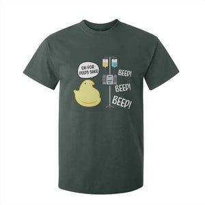Bunny Nurse T Shirt For Kid Funny Peep Nursing Easter Nurse Gift TS10 Dark Forest Green Print Your Wear