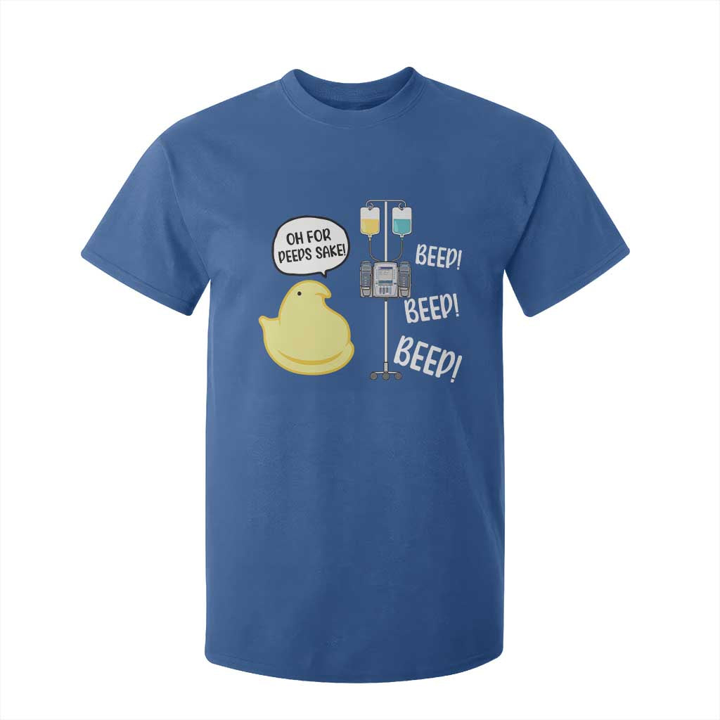Bunny Nurse T Shirt For Kid Funny Peep Nursing Easter Nurse Gift TS10 Royal Blue Print Your Wear
