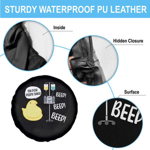 Bunny Nurse Spare Tire Cover Funny Peep Nursing Easter Nurse Gift TS10 Print Your Wear