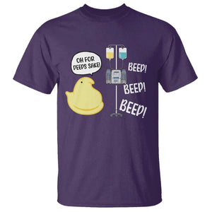 Bunny Nurse T Shirt Funny Peep Nursing Easter Nurse Gift TS10 Purple Print Your Wear