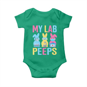 Easter Lab Tech Baby Onesie Cute Bunny My Lab Peeps TS10 Irish Green Print Your Wear