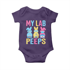 Easter Lab Tech Baby Onesie Cute Bunny My Lab Peeps TS10 Purple Print Your Wear