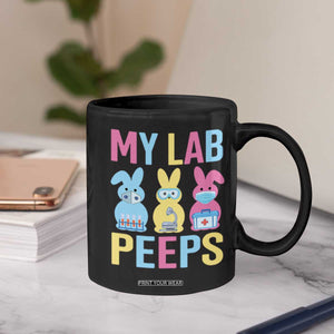 Easter Lab Tech Coffee Mug Cute Bunny My Lab Peeps TS10 Print Your Wear