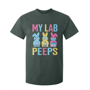 Easter Lab Tech T Shirt For Kid Cute Bunny My Lab Peeps TS10 Dark Forest Green Print Your Wear