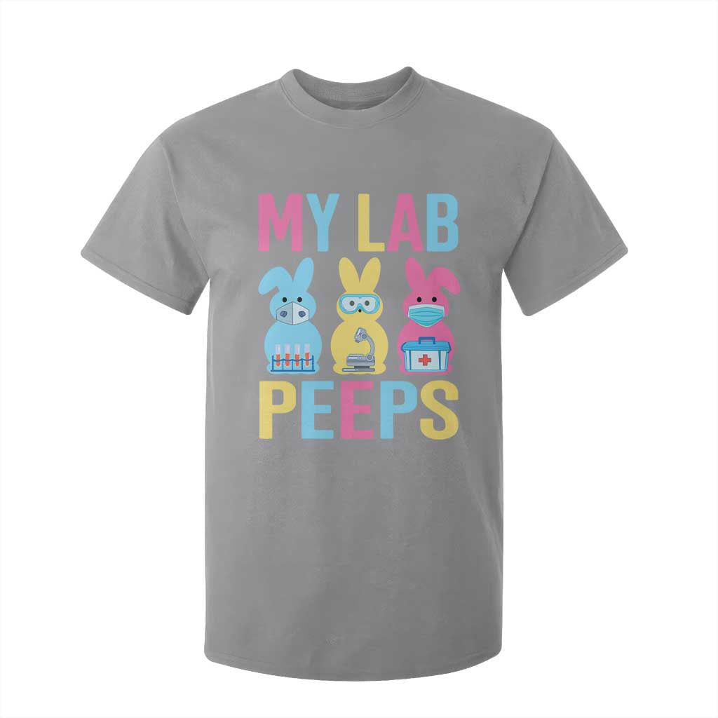 Easter Lab Tech T Shirt For Kid Cute Bunny My Lab Peeps TS10 Sport Gray Print Your Wear