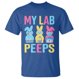 Easter Lab Tech T Shirt Cute Bunny My Lab Peeps TS10 Royal Blue Print Your Wear