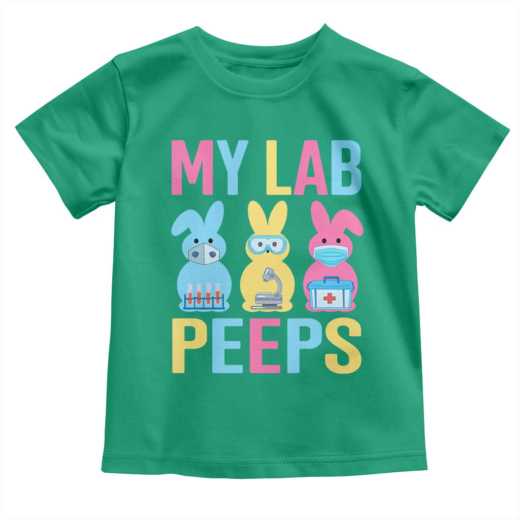 Easter Lab Tech Toddler T Shirt Cute Bunny My Lab Peeps TS10 Irish Green Print Your Wear