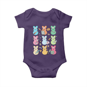 Easter Nurse Bunny Baby Onesie Funny Nursing Easter Spring Nurse Gift TS10 Purple Print Your Wear