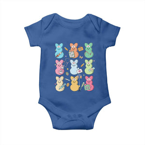 Easter Nurse Bunny Baby Onesie Funny Nursing Easter Spring Nurse Gift TS10 Royal Blue Print Your Wear
